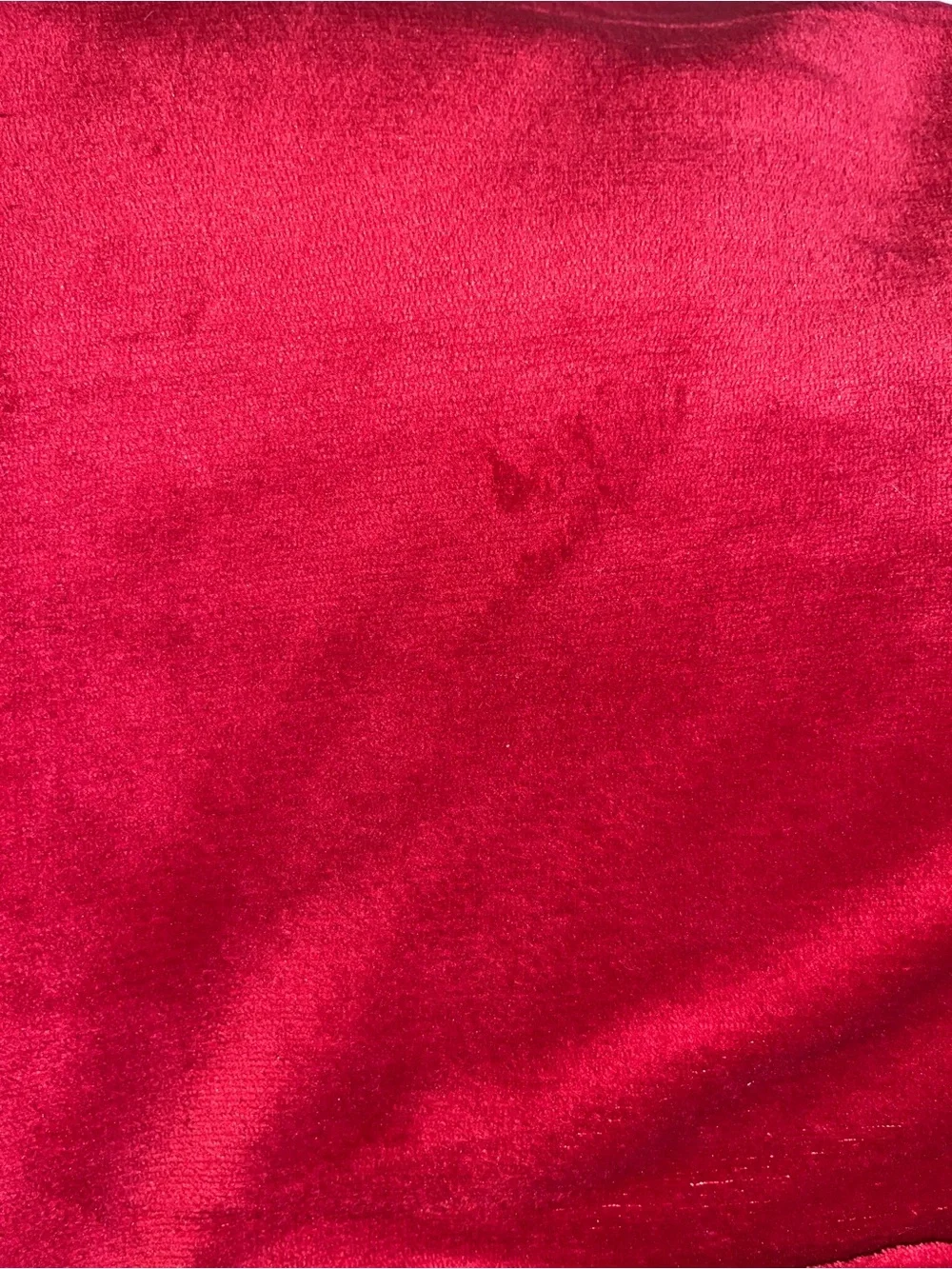 1-RACHEL ROY NWT NIGHT RUBY RED RABBIT FAUX FUR LUXURY THROW BLANKET
